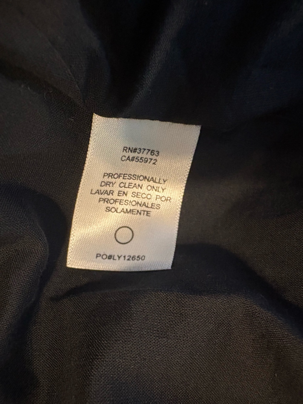 NWT Laundry Strapless Black Eyelet Dress Size 6 - Picture 10 of 11